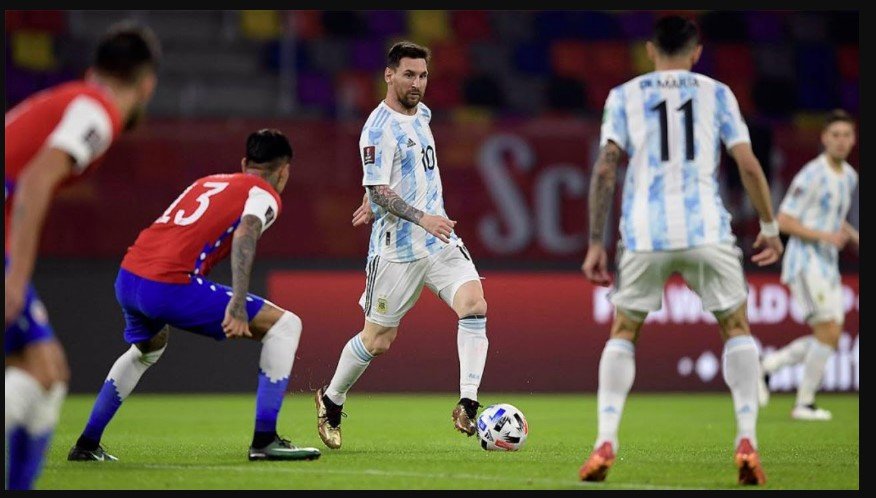 Chile National Football Team vs Argentina National Football Team Timeline